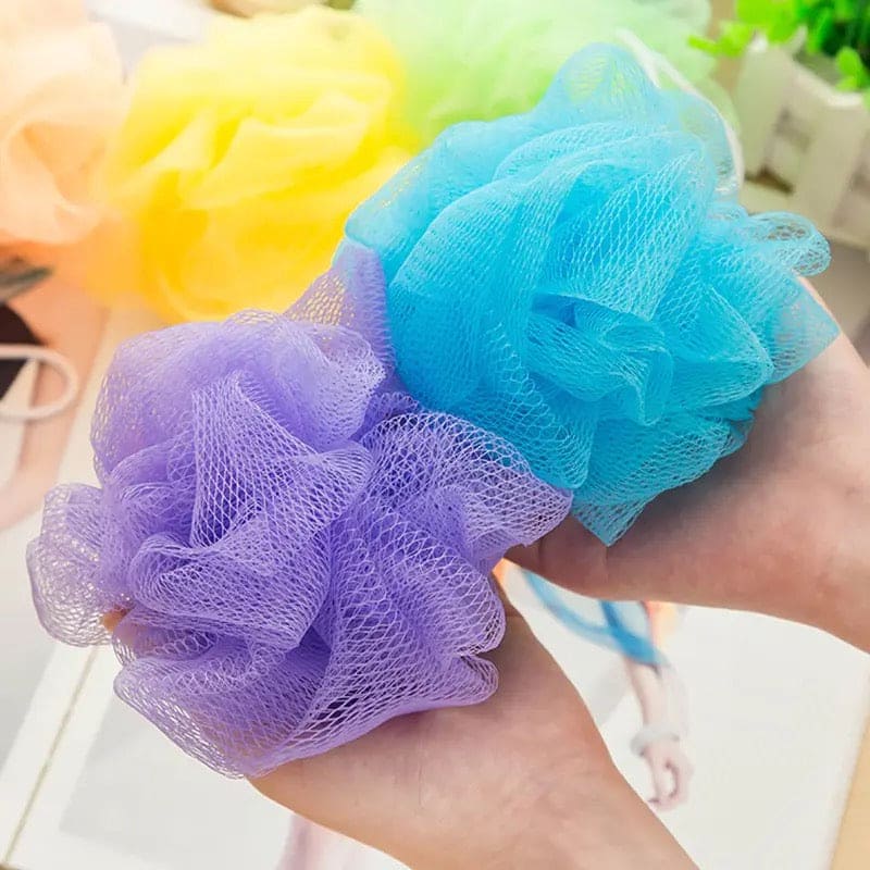 Loofah Sponge, Ball Bath Towel Scrubber, Mini Bath Sponge, Multicolor Body Exfoliating Shower Ball, Flower Bath Mesh Sponge, Bath Flower Shower Sponge Ball, Shower Loofah Sponge Pouf Body Wash Scrubber Loofah Sponge, Ball Bath Towel Scrubber, Mini Bath Sponge, Multicolor Body Exfoliating Shower Ball, Flower Bath Mesh Sponge, Bath Flower Shower Sponge Ball, Shower Loofah Sponge Pouf Body Wash Scrubber